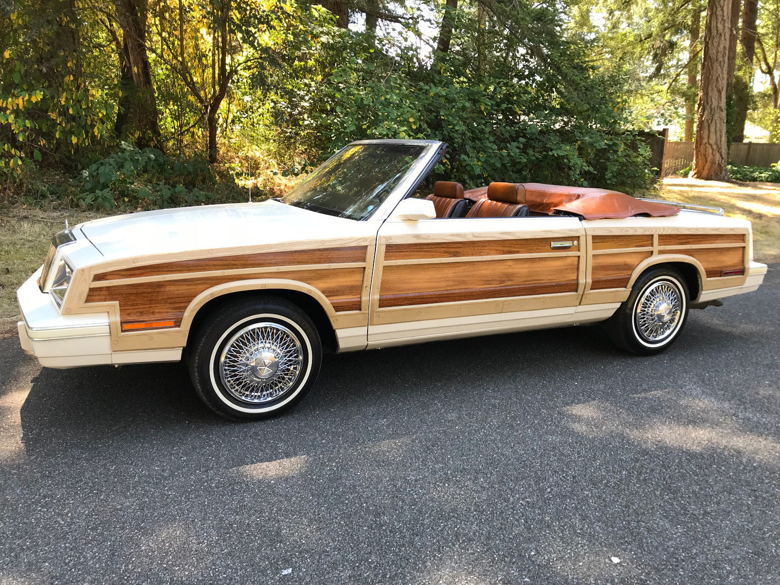 1983 Chrysler LeBaron "Woody" Convertible