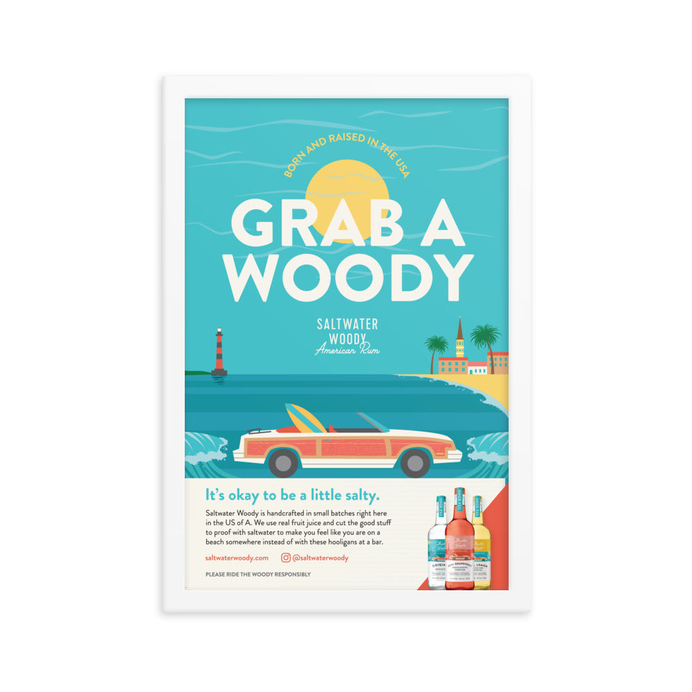 Grab a Woody Poster