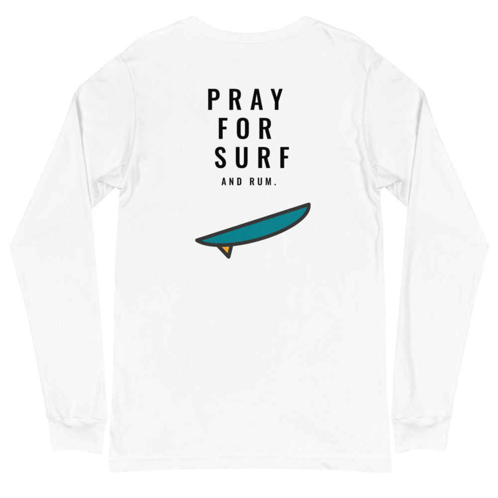 Pray for Surf Long Sleeve Tee - Saltwater Woody